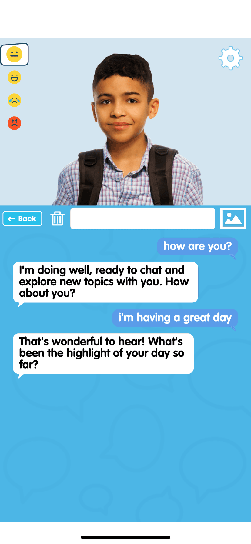 InnerVoice chat conversation practice