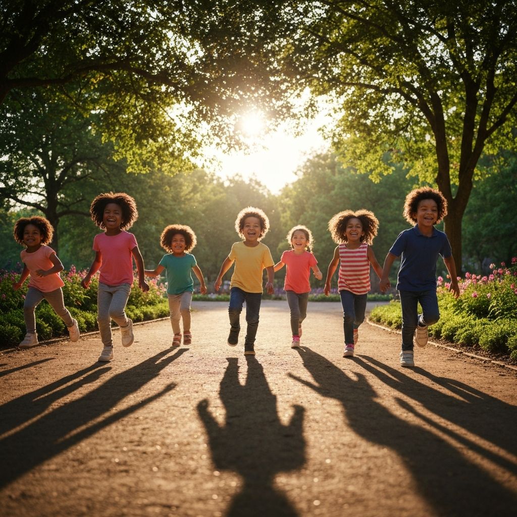 Children playing together
